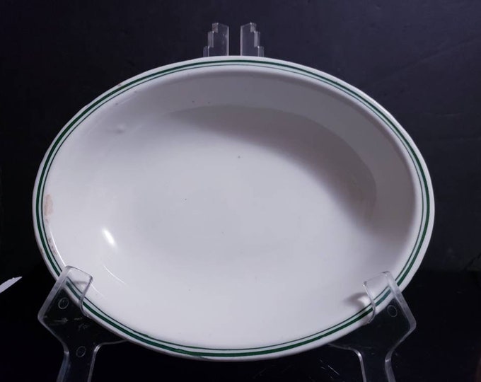 Vintage Trenle Blake China Co. Restaurant Ware 10 Oval Vegetable Bowl