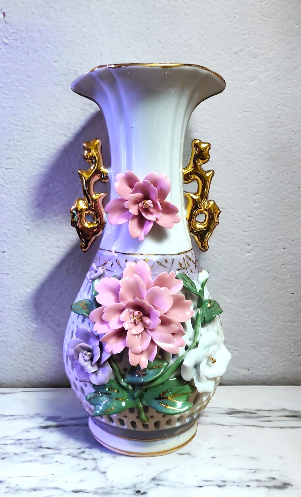 Vintage Porcelain Capodimonte Italian Style 10