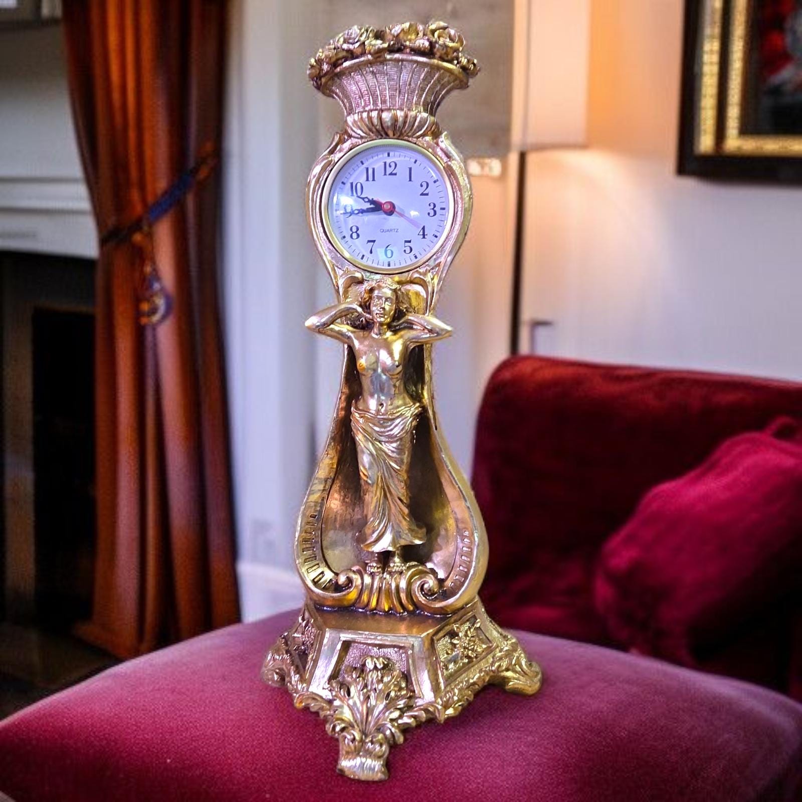 Antique French Table Clock - Etsy
