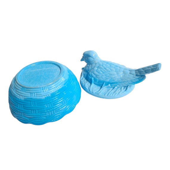 Antique Heisey Glass Candy Dish Doves (DEB) Antique Heisey Glass Candy Dish Doves (DEB)