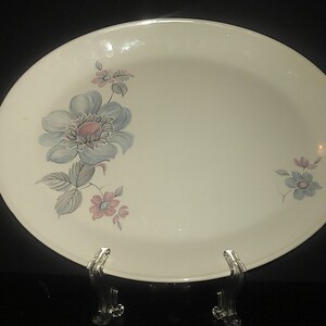 Beautiful Vintage Johnson Brothers England SNOWHITE Ironstone 12&quot; OVAL PLATTER