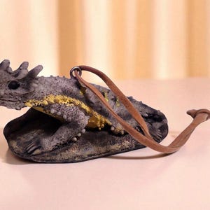 Texas Horned Lizard Christmas Ornament – Resin Horny Toad Tree Decoration