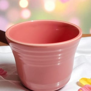 Homer LAUGHLIN Fiesta Fiestaware Flamingo 4 5/8&quot; Replacement Dip Bowl – Retired Color – Excellent Condition