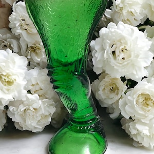 Art Deco Glass Vase - Etsy