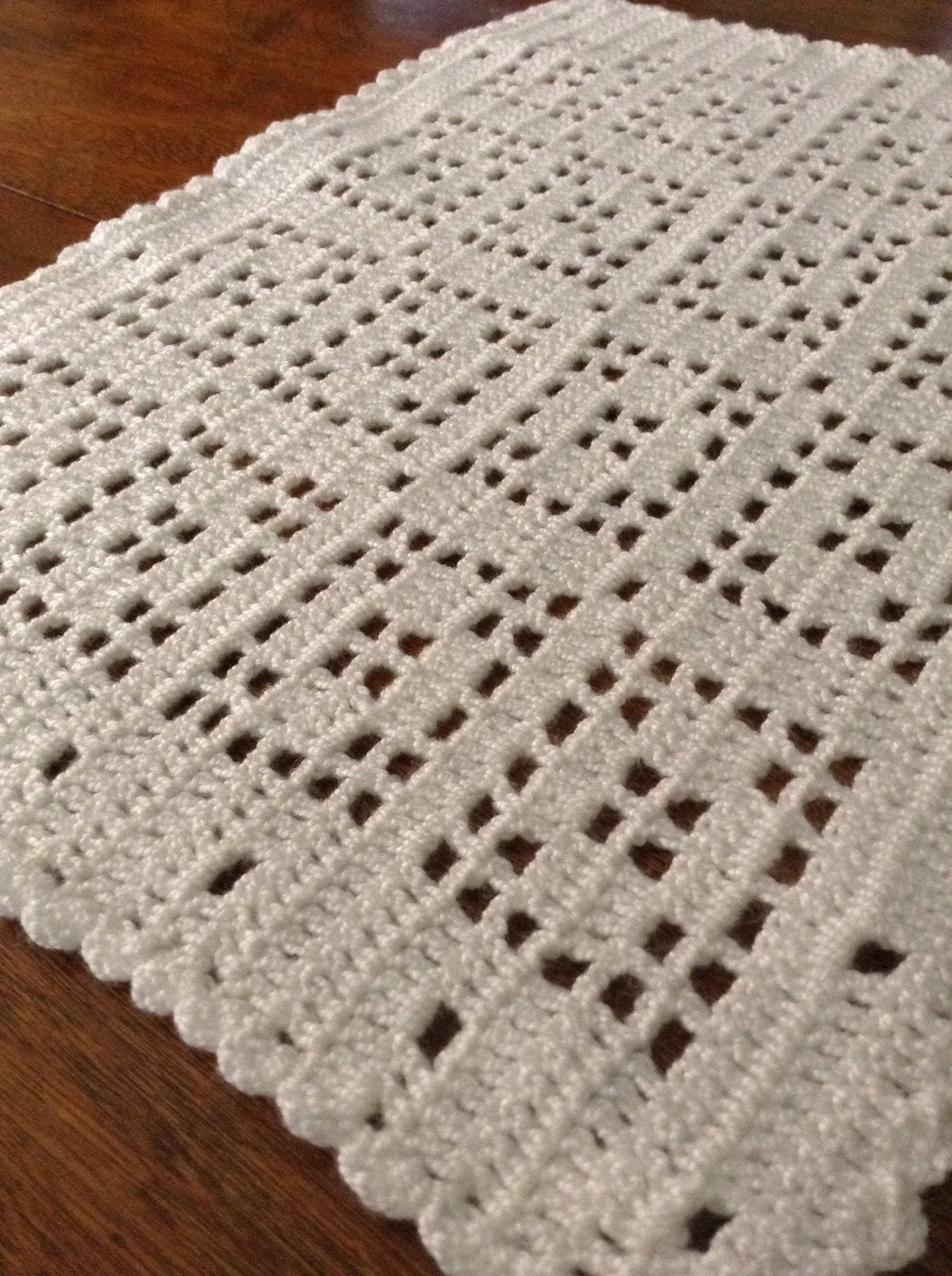 Handmade Placemats Set of 4 Crocheted Placemats Etsy