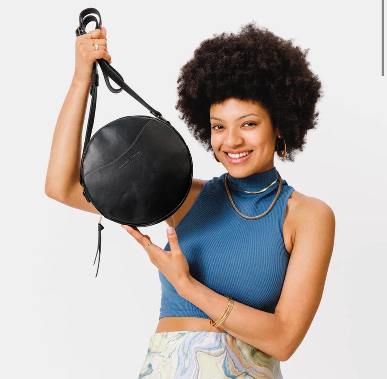 Disco Ball Bag Black Etsy