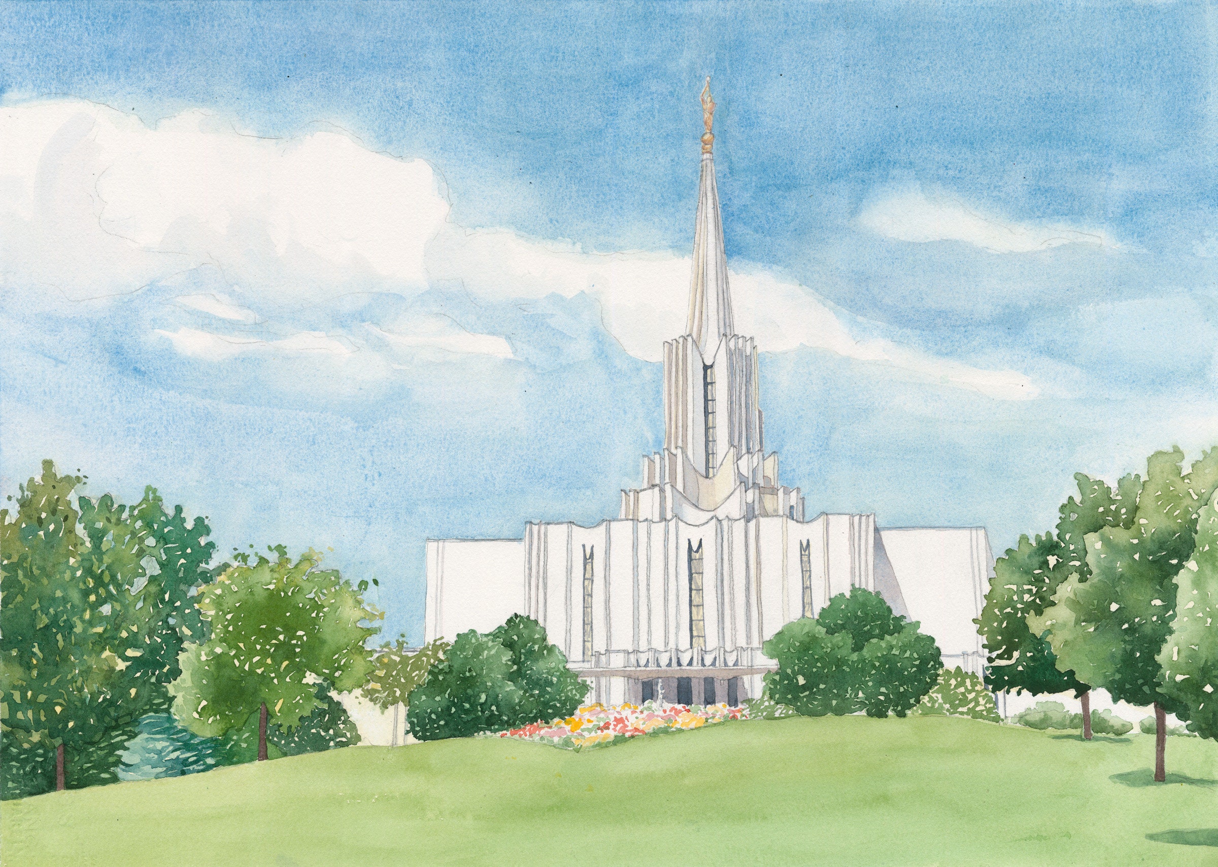 Jordan River Temple - Etsy