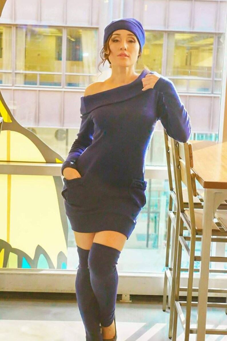 Dark Purple Dress Designer