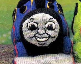 Thomas Toy Knitting Pattern, Thomas The Tank Engine Soft Toy, PDF Knitting Pattern