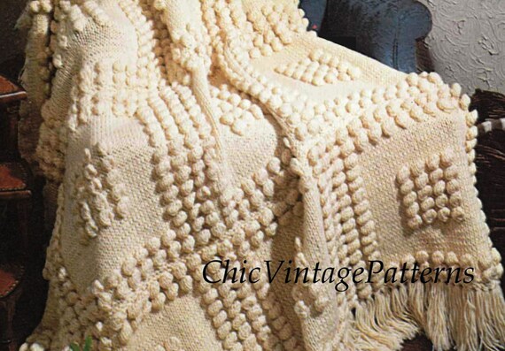 knitted afghan