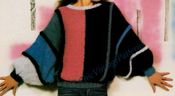 womens batwing jumper