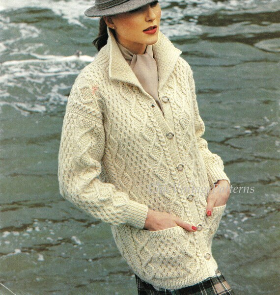 Ladies top knitted jacket