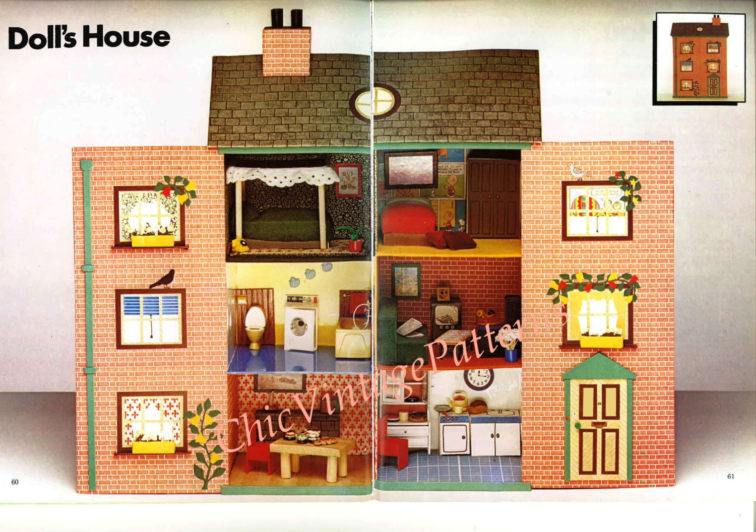 Barbie house making with cardboard clearance