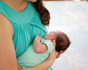 Spring SALE, Breastfeeding Clothes, Nursing Tunic, Nursing Top, Breastfeeding Top, Maternity, Free Shipping..