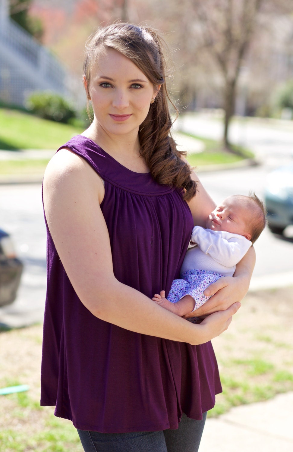 Nursing Top Breastfeeding Top Maternity Free Shipping. Etsy