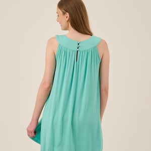 Bamboo Modal Nursing Tunic: Elegant Breastfeeding Top image 5