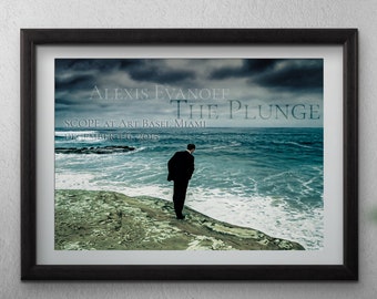 The Plunge. An original art piece on photo paper (poster)