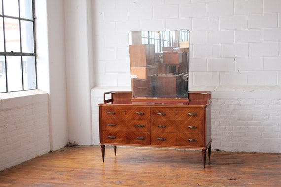 Italian Modern Vanity Dresser Etsy