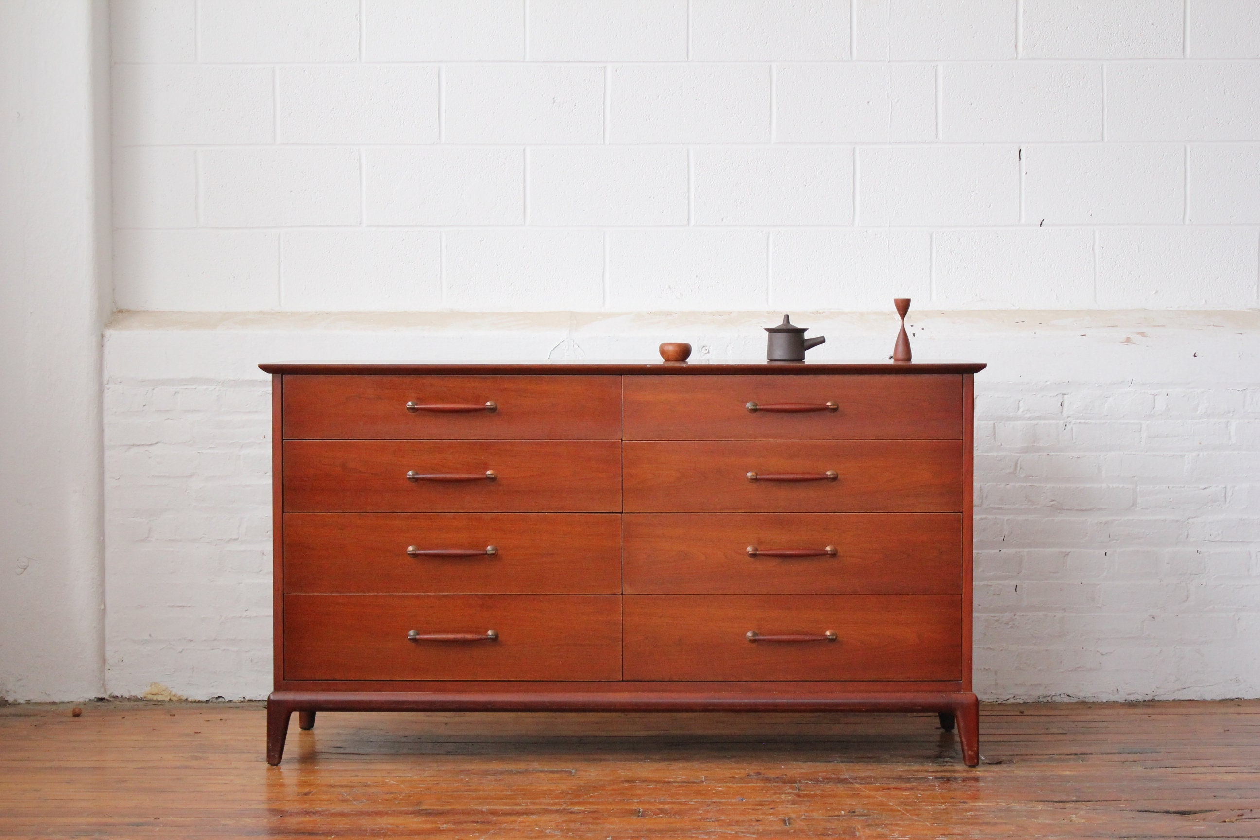 Henredon Heritage Circa 60s Low Dresser Etsy