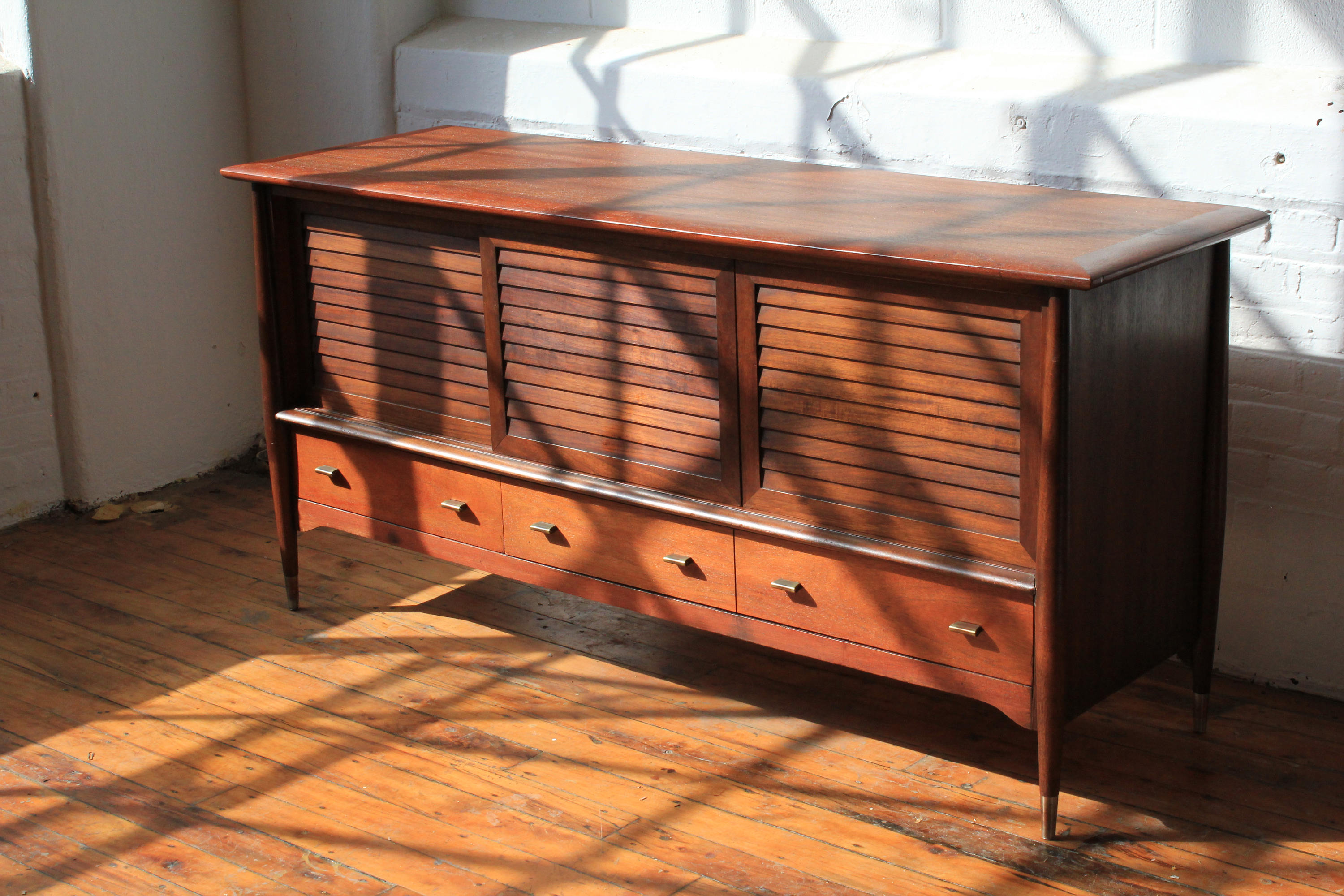 On Hold Louvered Door Credenza by Rway