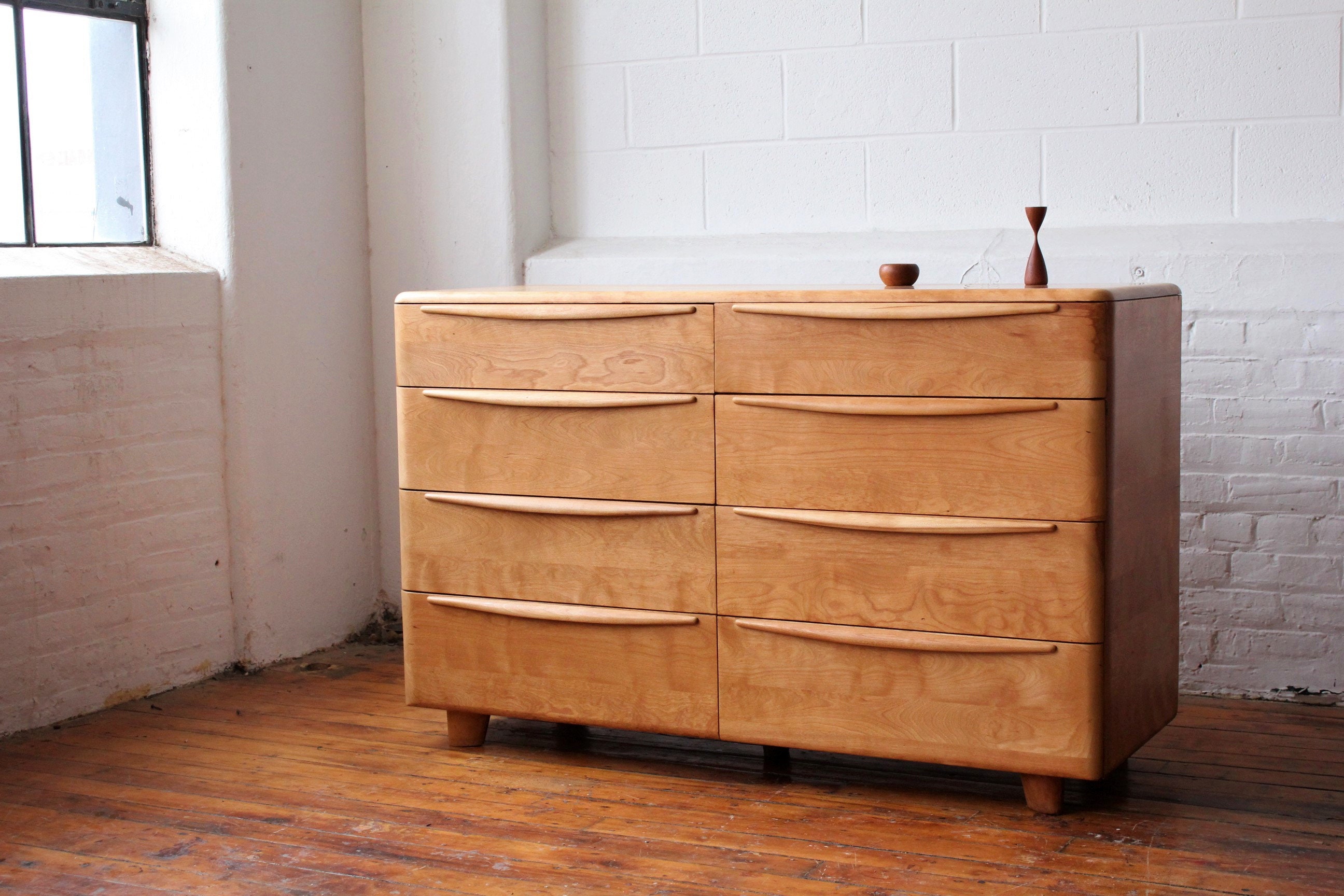 Restored Heywood Wakefield Encore Double Dresser