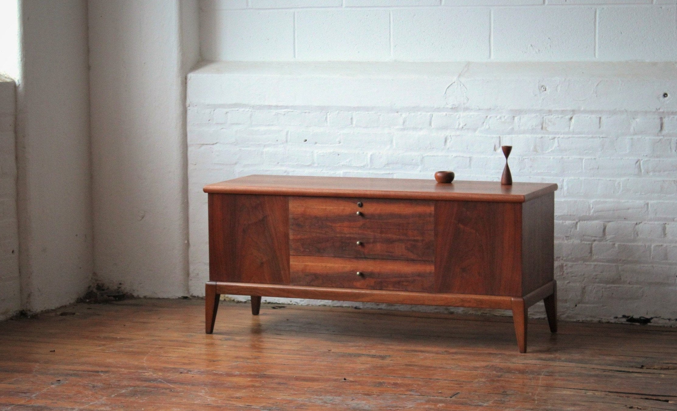 Restored Lane Cedar Chest with Original Key and Tags