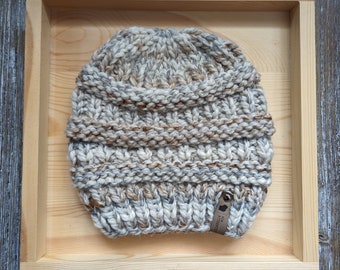 Knit Beanie / CC Beanie Copycat / Wool Knit Beanie / Fossil