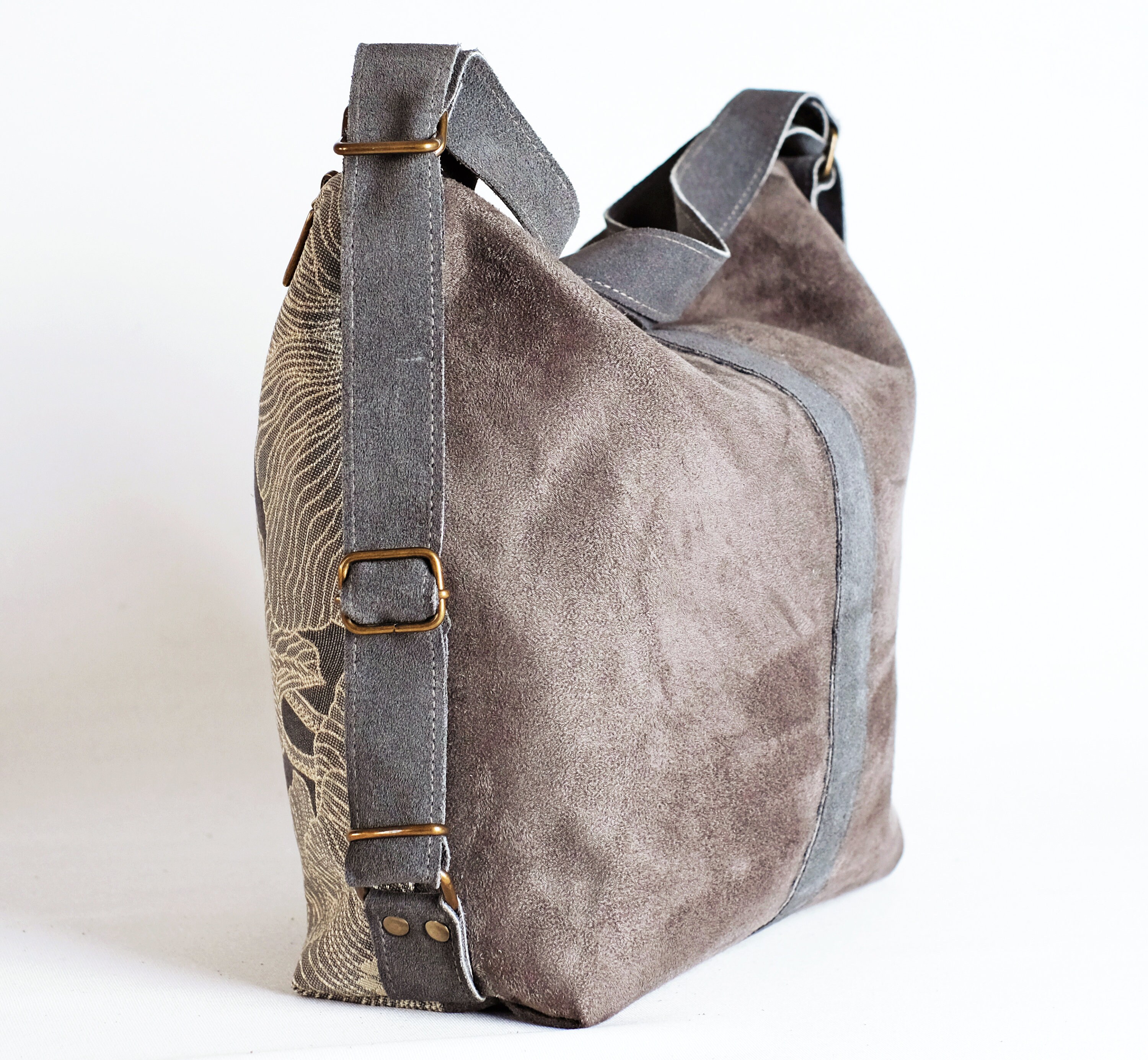 Gray Canvas Backpack Women Convertible Bag Work Tote Bag -  Israel