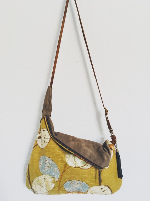 yellow hobo purse