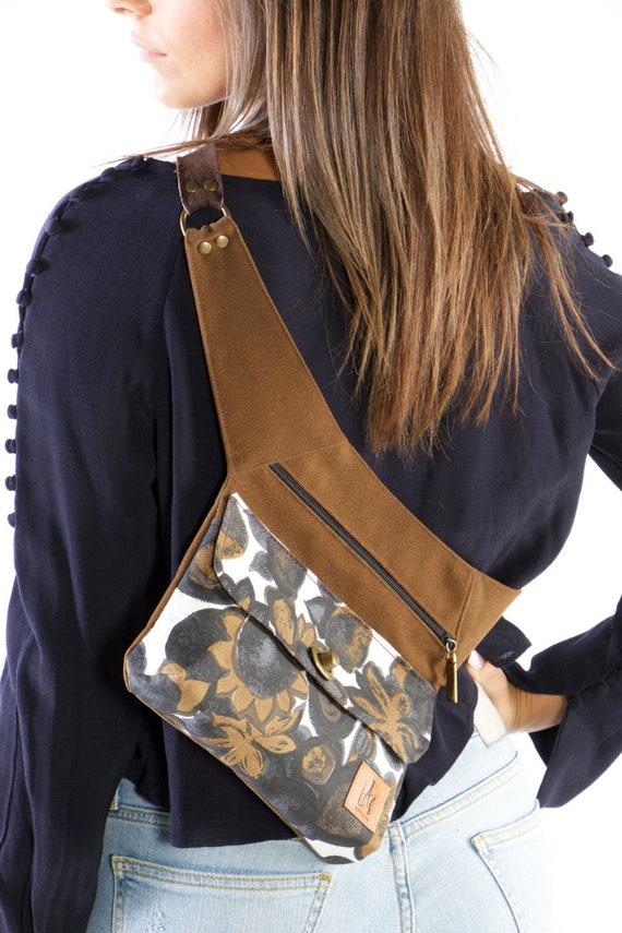 Split suede crossbody bag with beaded strap sales