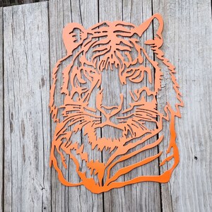 Tiger Wall Metal Art