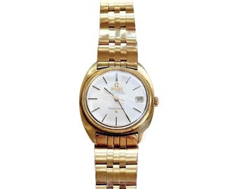 Omega Constellation Cronómetro Automático Vintage 1967 en Oro de 14k