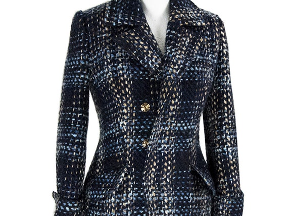 boucle coat womens