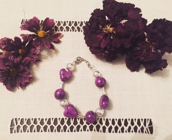 bracelet made from flowers