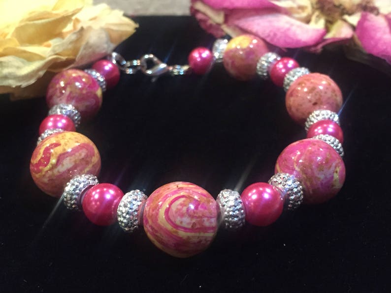 Jasmine Style Remembrance Bracelet Made With Flowers Etsy