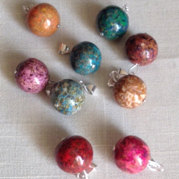 Flower Petal Pendant Etsy