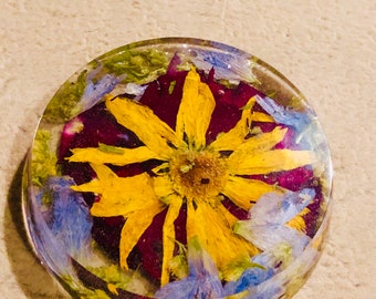 Funeral Flower Paper Weight