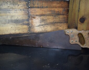 Beautiful Atkins Carpenter's Saw - Etsy