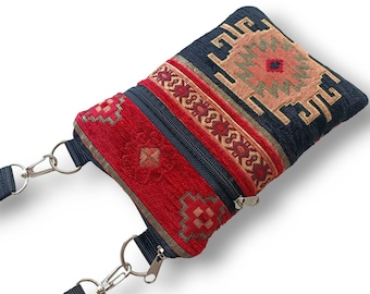Custom Fit Padded Phone Pouch | Fabric Case for iPhone 15 16 Plus | Protective Cover for iPhone 12 13 Pro | Travel Smartphone Sleeve
