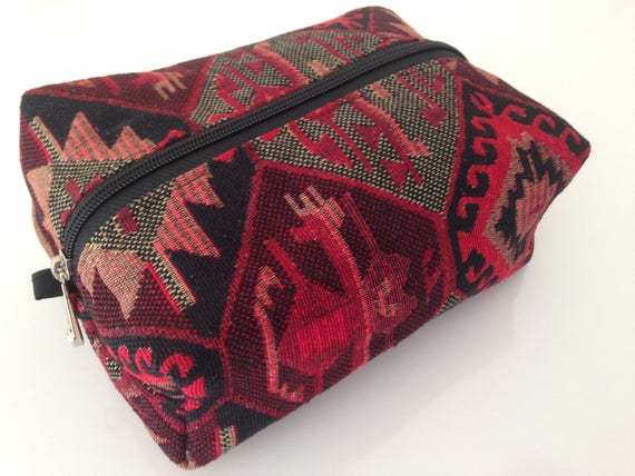 Bohemian makeup bag deals