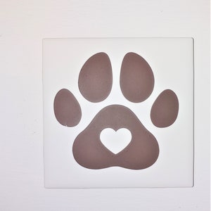Set of 4 - Hand Crafted Custom Coasters, Dog coasters, tabletop coasters