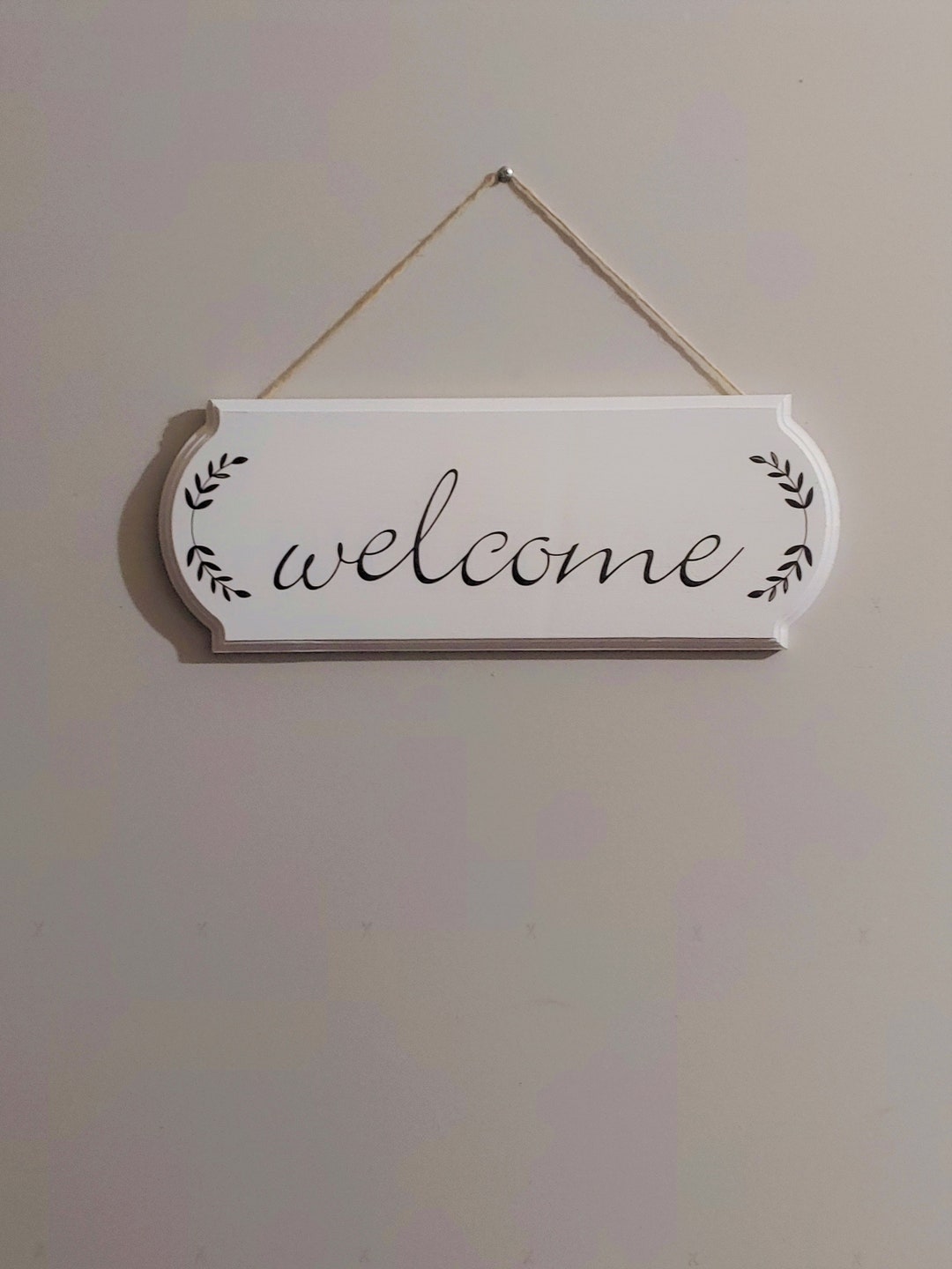 Wall Sign, Welcome Wall Sign, Signs, Wall Hanging Sign - Etsy