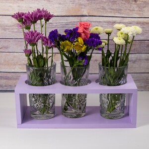 Hand Crafted Custom - Homemade Tabletop Vase; Handcrafted Table Vase