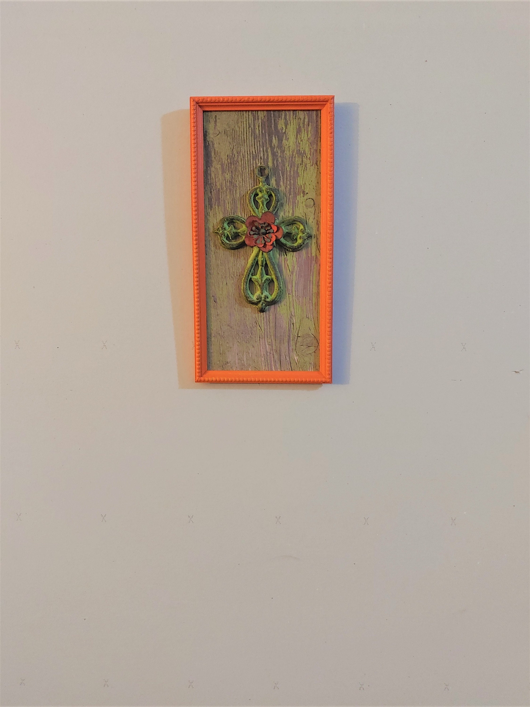 Religious Hanging Cross Handcrafted Hanging Cross Decorative Etsy