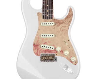 Adesivi personalizzati per battipenna per chitarra. Personalizza il tuo battipenna, paletta, piastra di copertura del tremolo. 4 opzioni, The Quilted Patches
