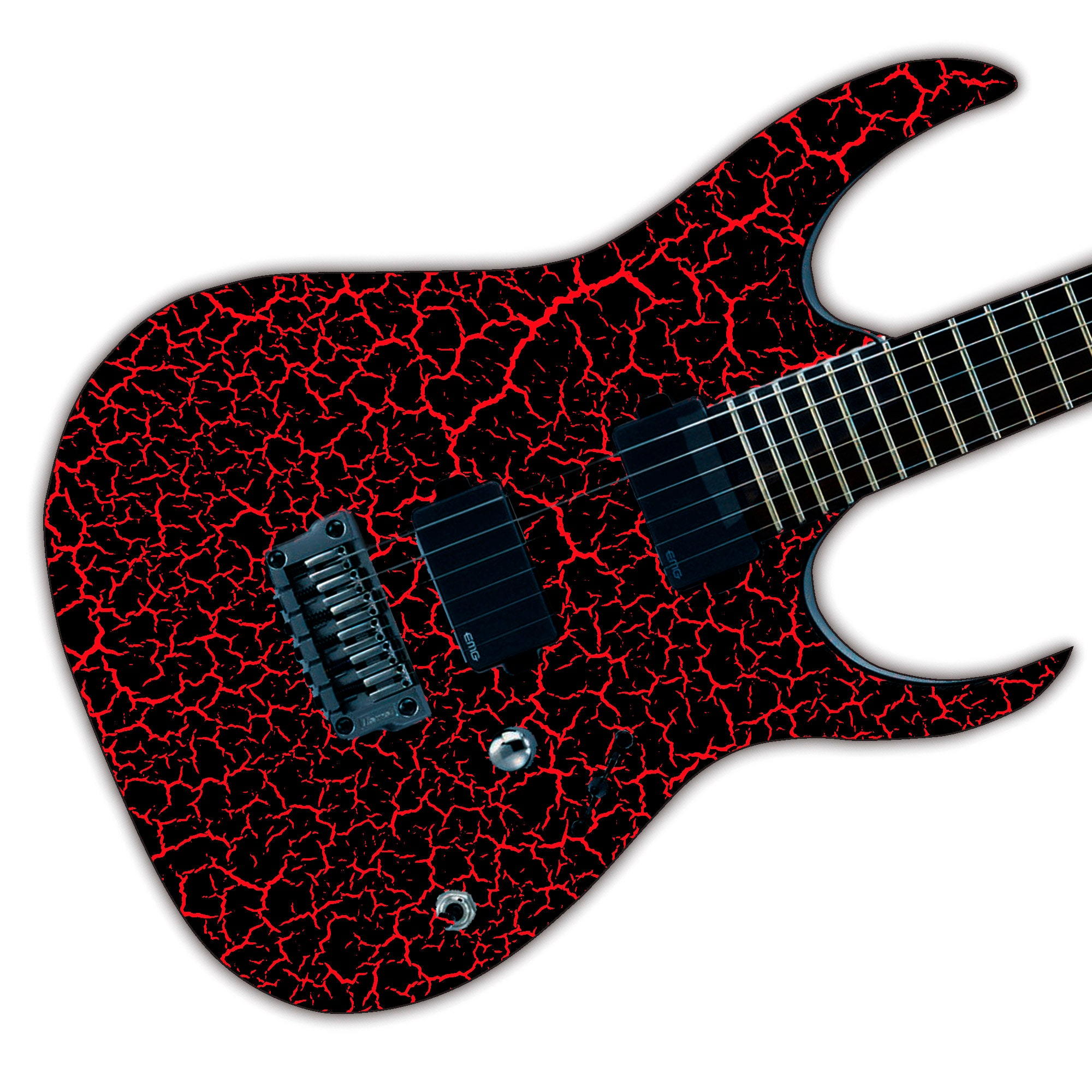 Guitar Skin Wrap Laminated Vinyl Decal Sticker the Master of Etsy