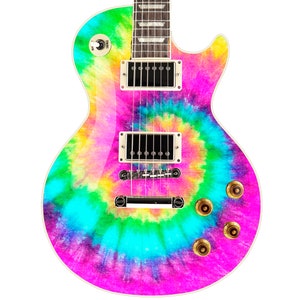 Guitar/Bass Skin Axe Wrap Re Skin Vinyl Decal Sticker Summer of Love GS123