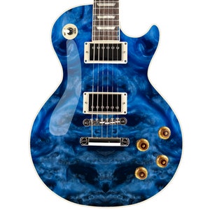 Guitar/Bass Skin Axe Wrap Re Skin Vinyl Wrap Decal Sticker Blue Galaxy GS117