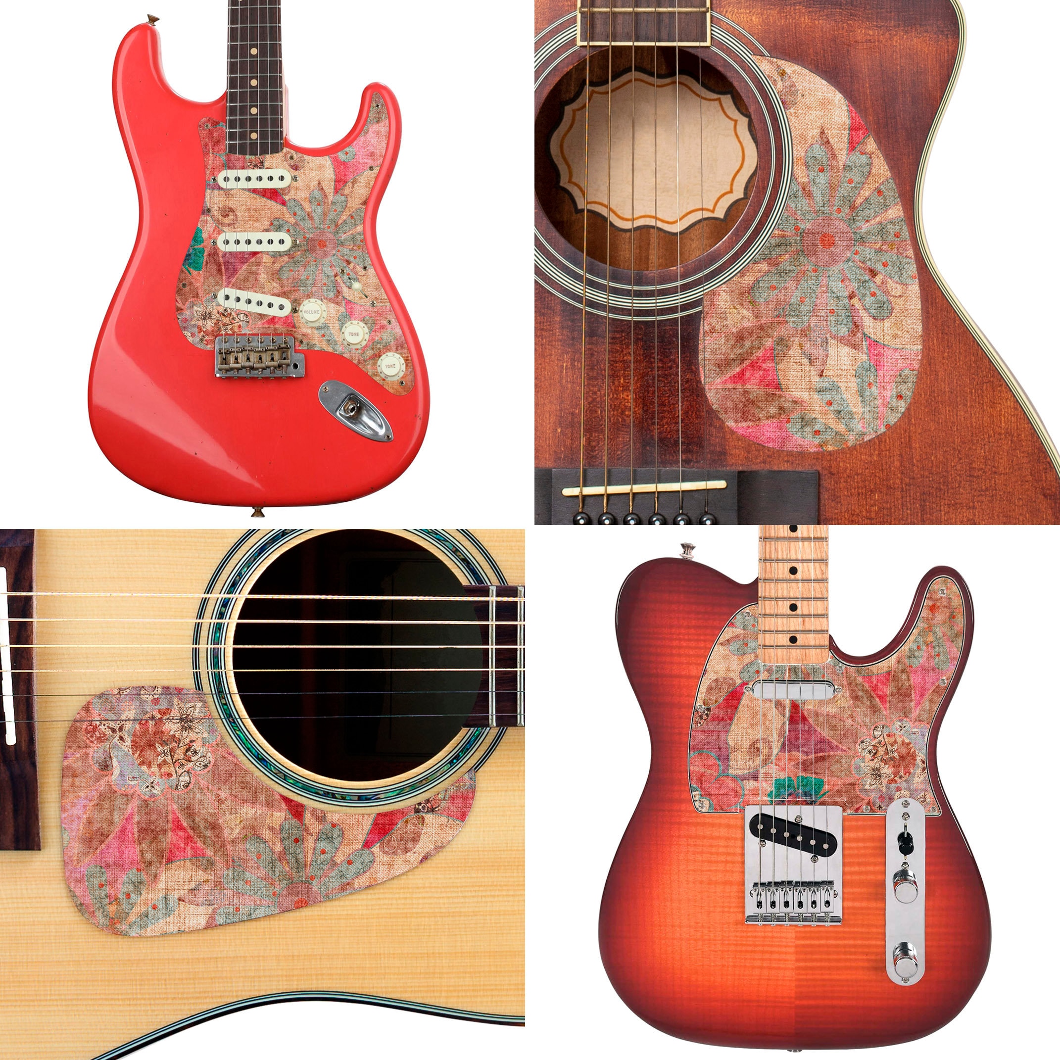Guitar Custom PickGuard Sticker Skins. Customise your own existing Pic –  DesignDivil