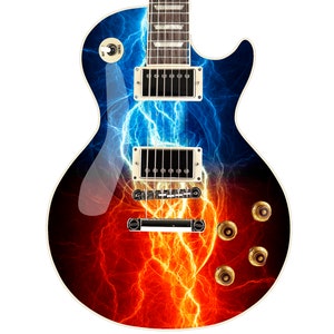 Guitar/Bass Skin Axe Wrap Re Skin Vinyl Decal Sticker Ride the Lightning GS121